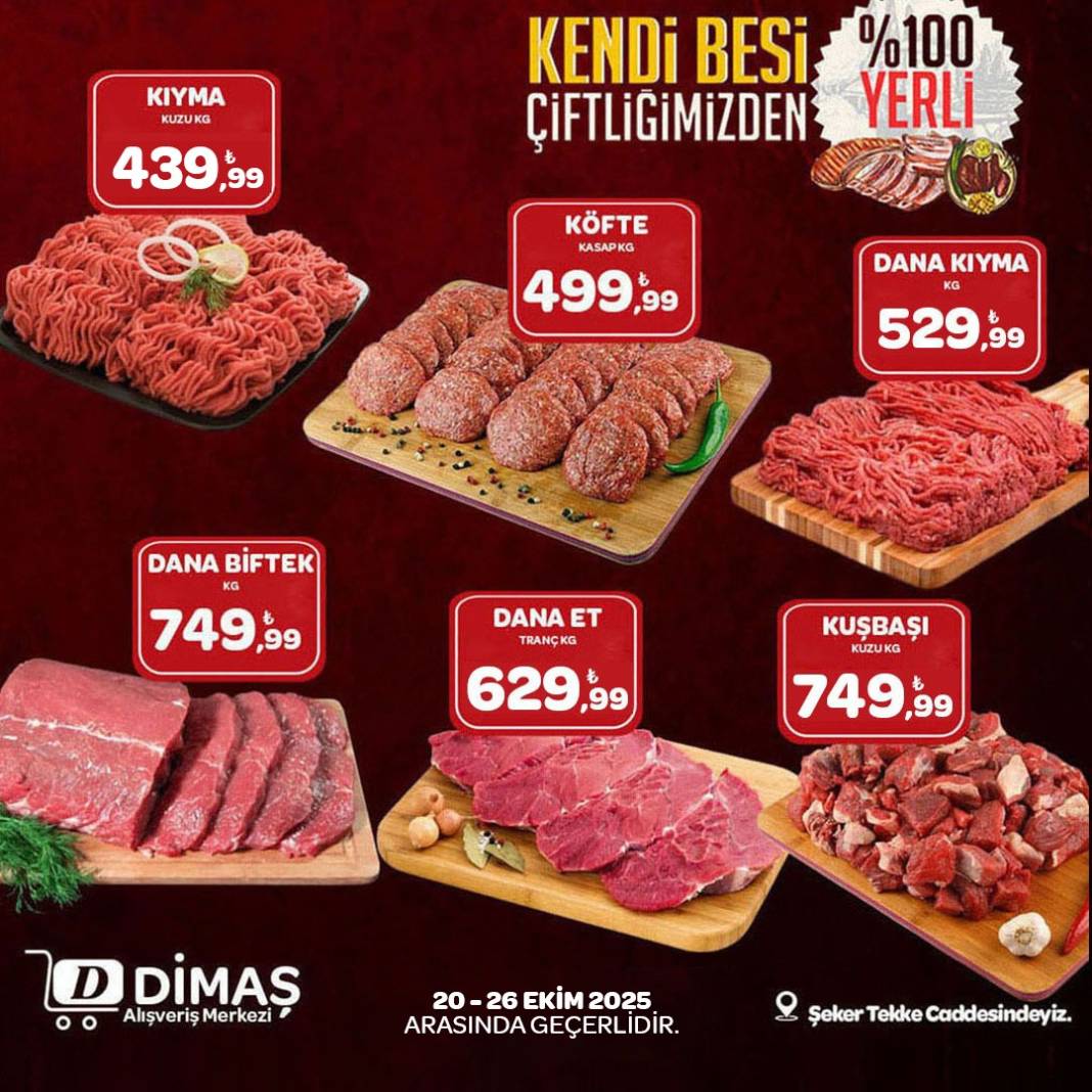 Konya'da en ucuz et bu markette satılıyor! Helal kesim garantisi var 7